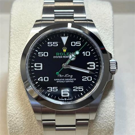 rolex air-king 2022 prix|rolex air king models.